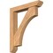 Ekena Millwork Westlake Slat Smooth Bracket w/ Offset Brace, Western Red Cedar, 5 1/2"W x 30"D x 36"H BKT0604X30X36WTL06SWR - alternate 1
